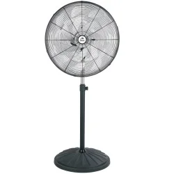 مروحة سوبر 26 بوصة 3 سرعات 180 واط من اوركا - اسود